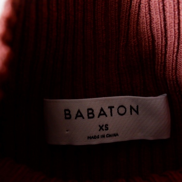 BABATON Ambrosia Sculpt Knit Top NWT - Picture 8 of 9